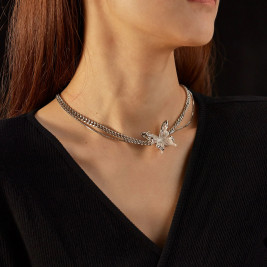 Colier Alba Flutura