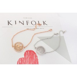 Bratara Tree of Life rose gold