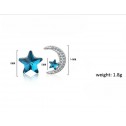 Cercei Star moon blue