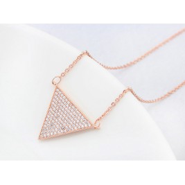Colier Flavia rose gold