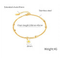 Bratara de glezna Summer gold