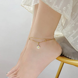 Bratara de glezna Summer gold