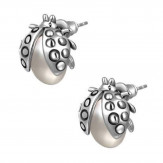 Cercei Buburuze silver