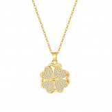 Colier Trifoi gold