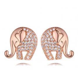 Cercei Noroc rose gold