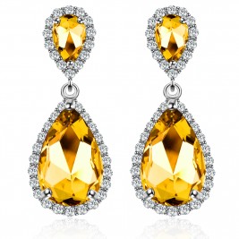 Cercei Cécilia citrine