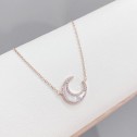 Colier Luna rose gold