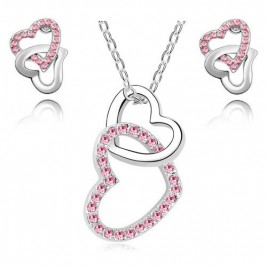 Set Inimi rose