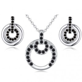 Set Samanta silver jet