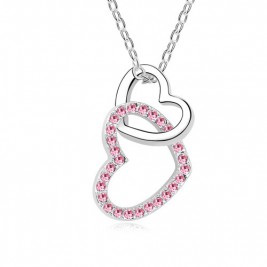 Colier Inimi rose