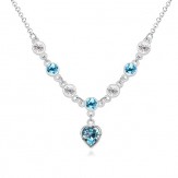 Colier Amore aqua