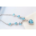 Colier Amore aqua
