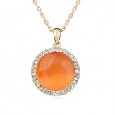 Colier Editta orange