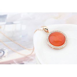 Colier Editta orange