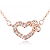 Colier Abi rose gold