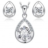 Set Ornela crystal