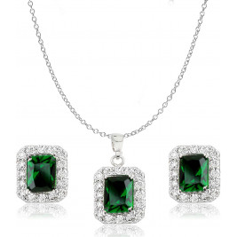 Set Cassidi emerald