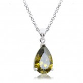 Colier Grace olivine