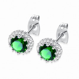 Cercei Zara emerald