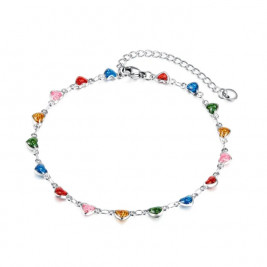 Bratara de glezna Love multi