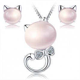 Set Pisica rose