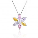 Colier Flori multi