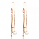Cercei Req rose gold