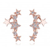 Cercei Elvira rose gold